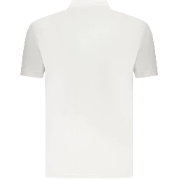 White Cotton Men's Polo Shirt