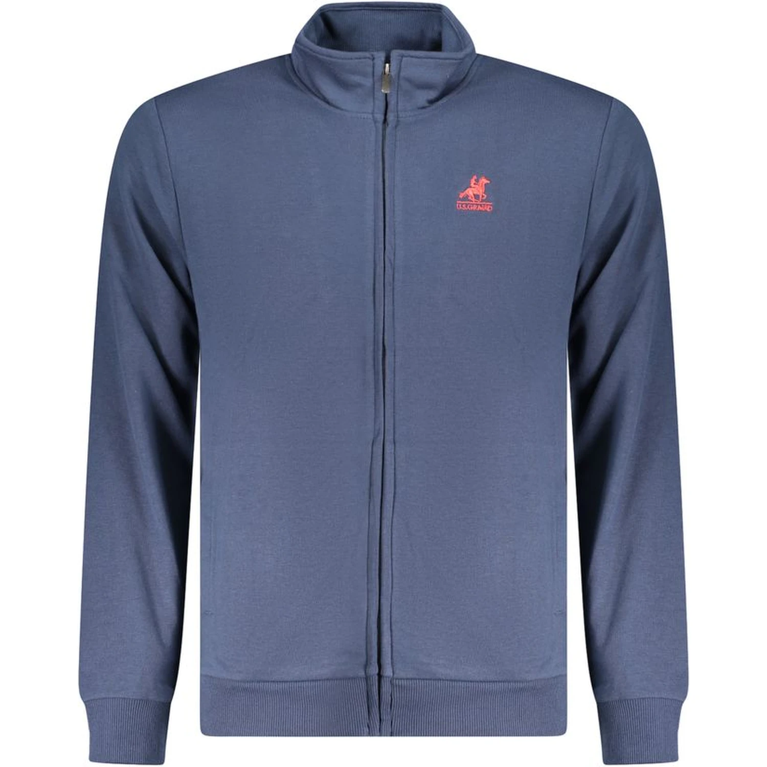 Blue Cotton Men's Sweatshirt