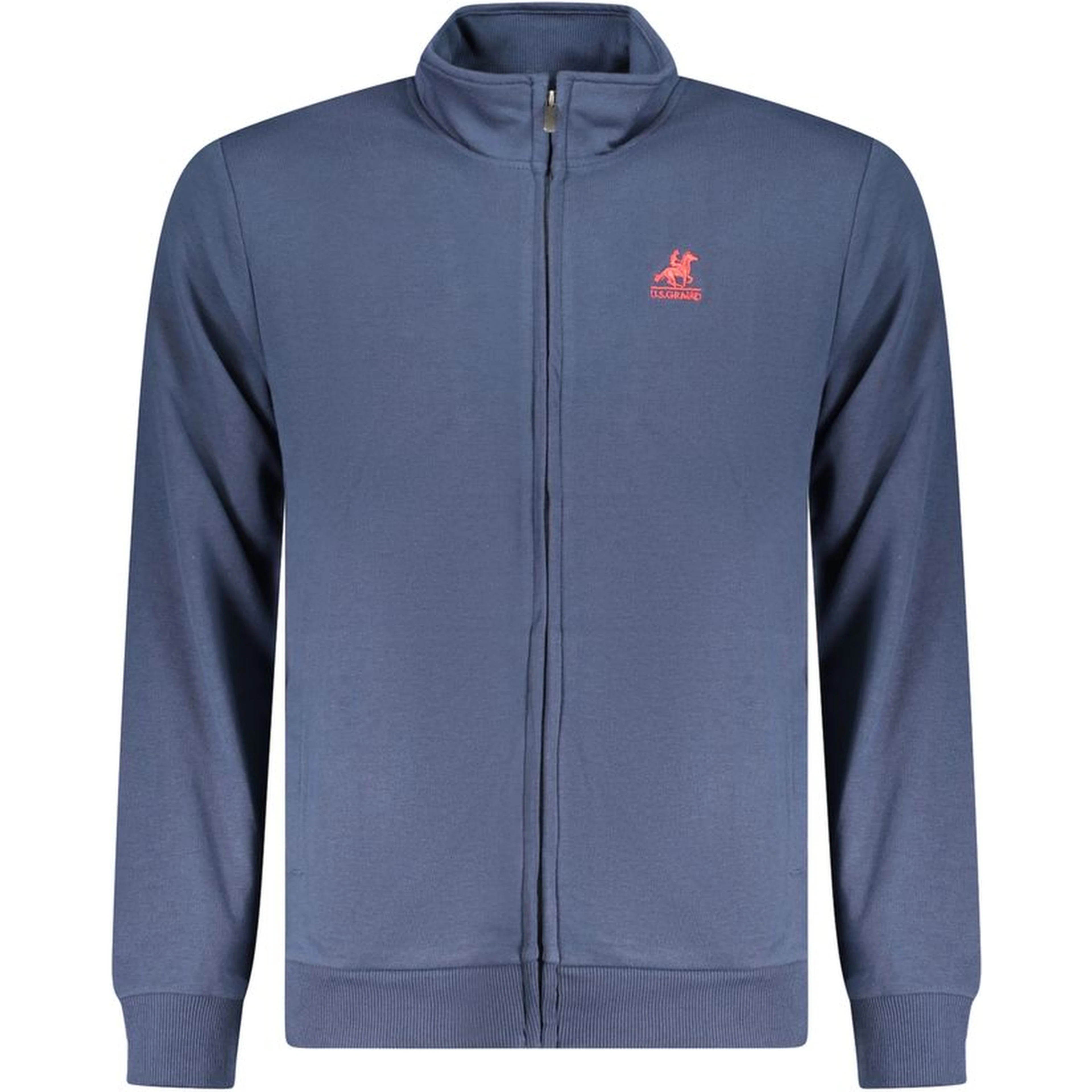 Blue Cotton Men's Sweatshirt