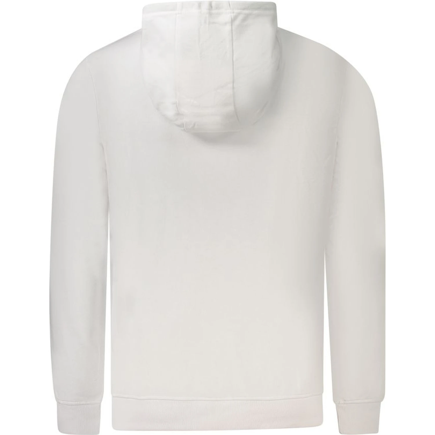 White Cotton Men Sweatshirt