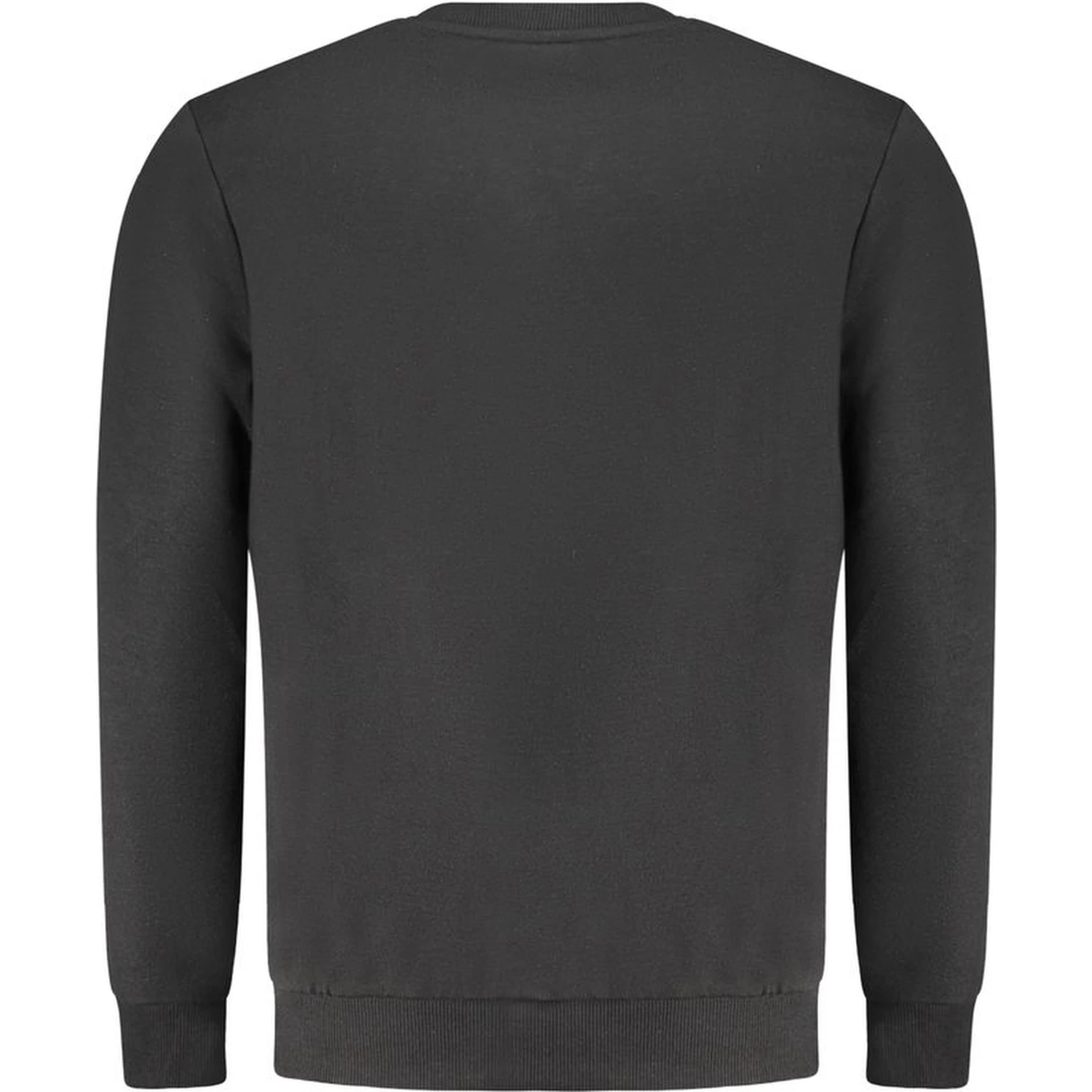 Black Cotton Men's Sweatshirt