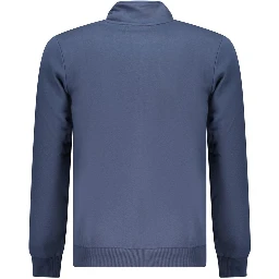 Blue Cotton Men's Sweatshirt