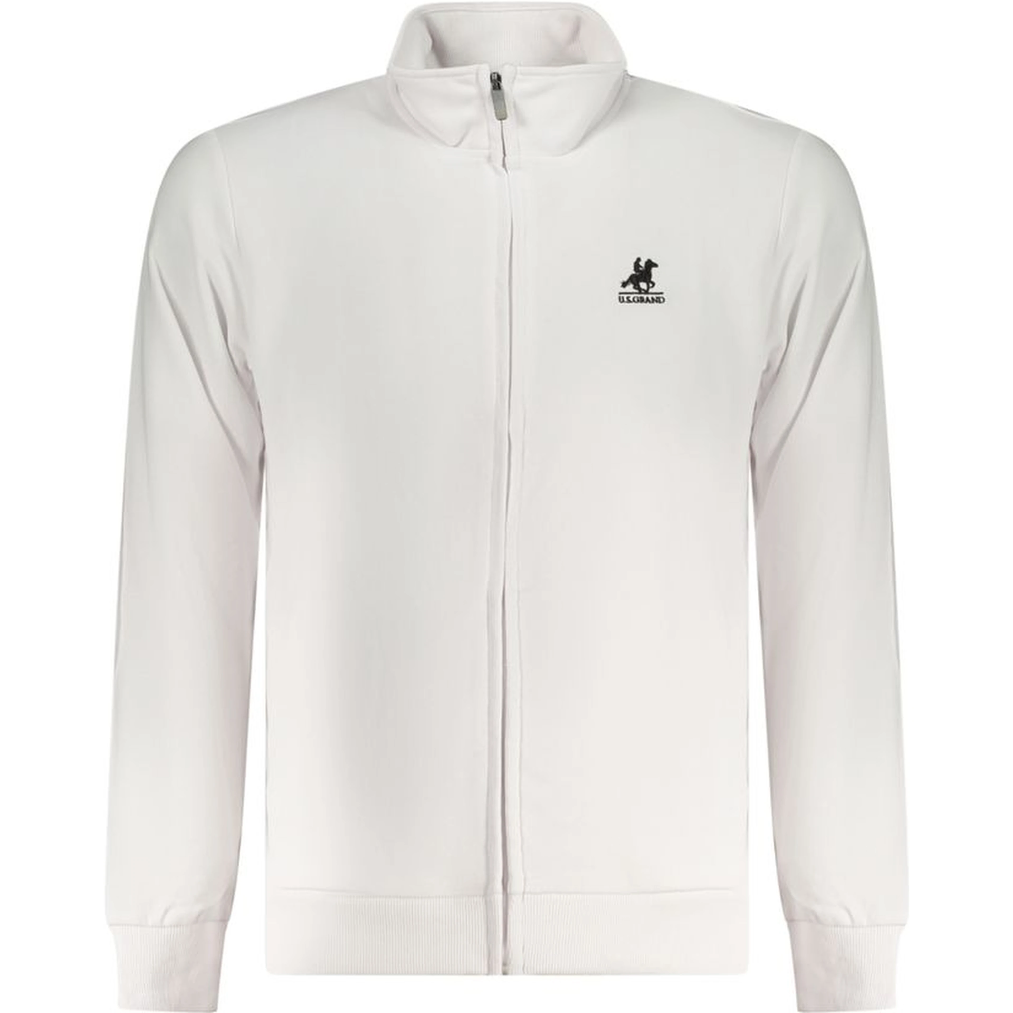 White Cotton Men's Sweatshirt