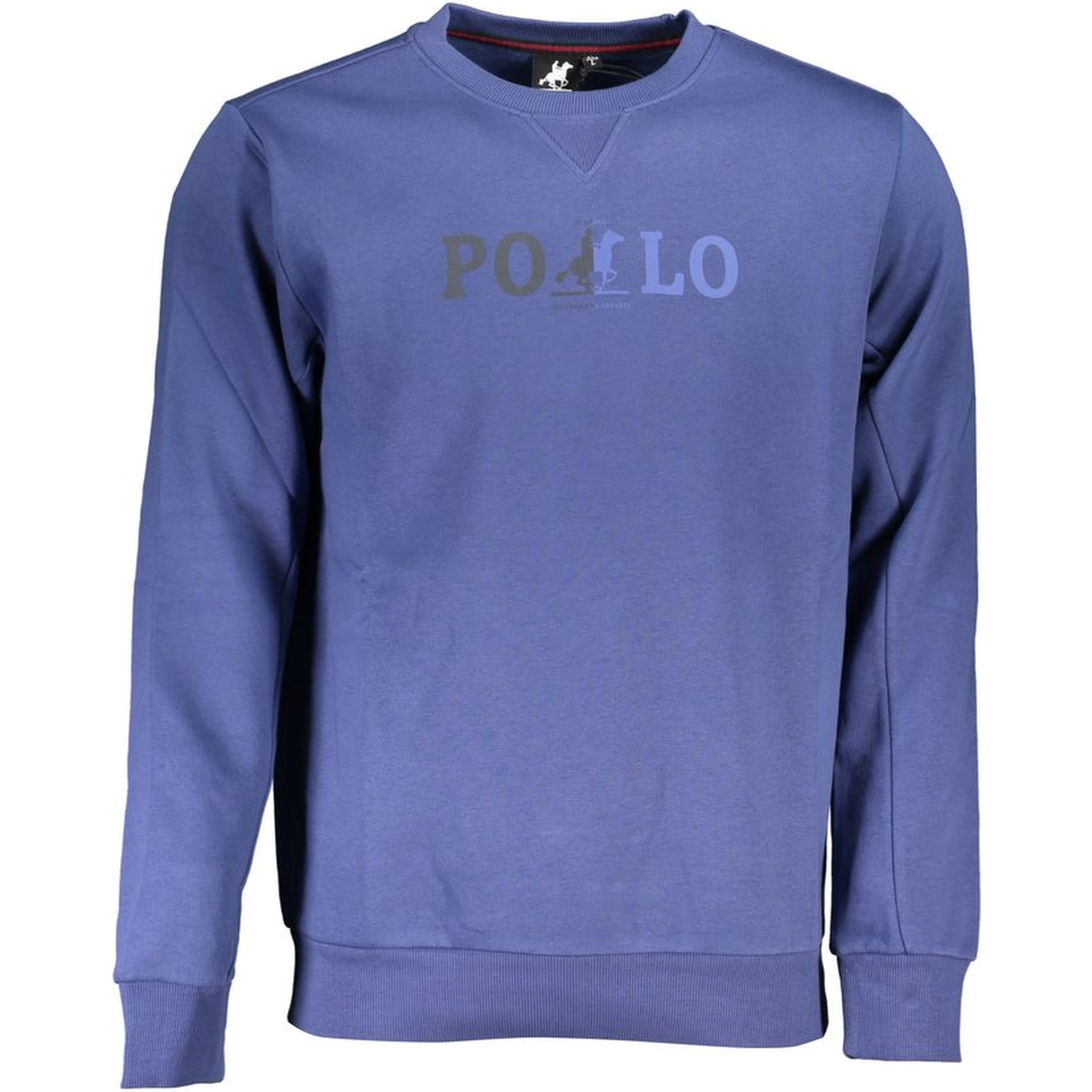 Blue Cotton Men's Sweatshirt