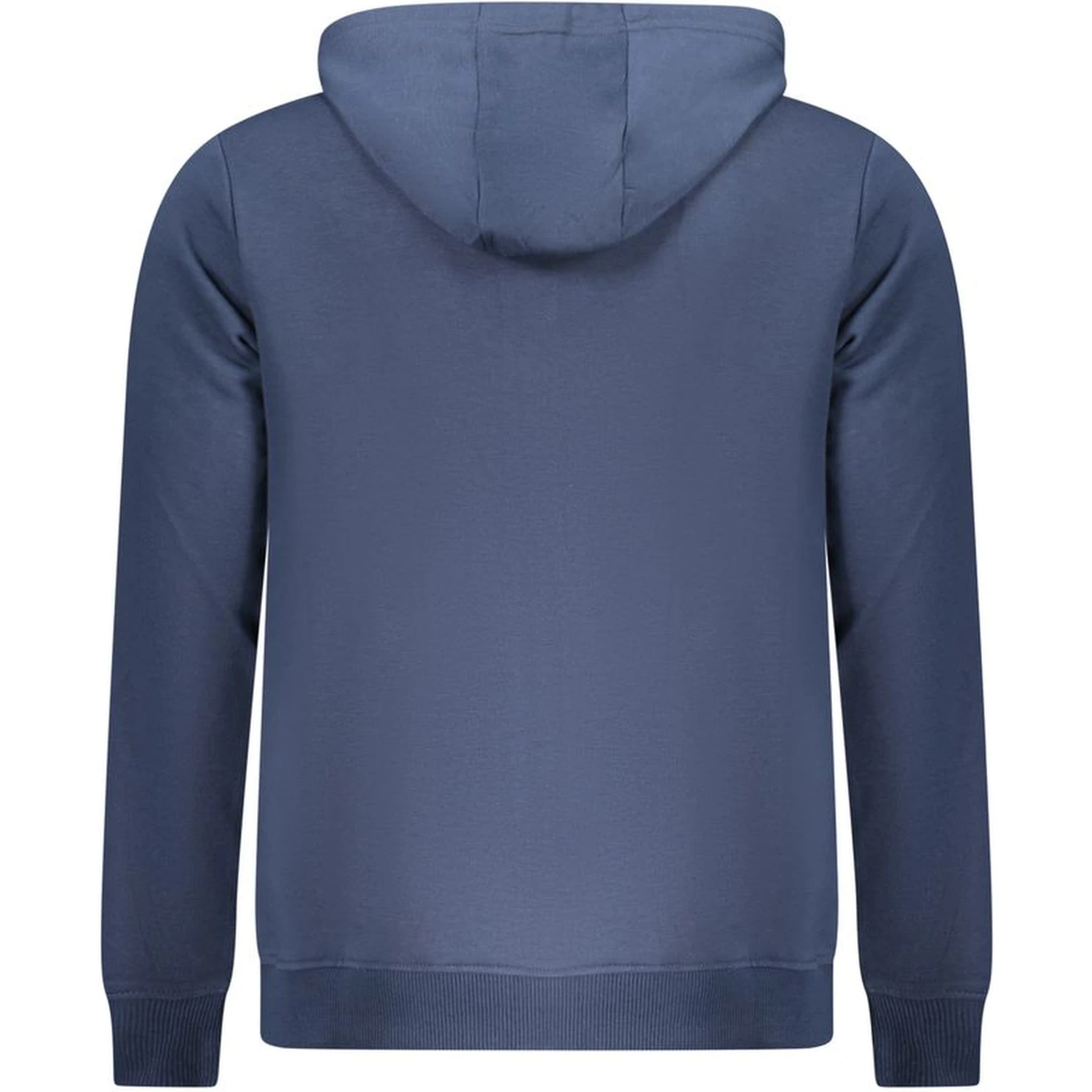 Blue Cotton Men Sweatshirt