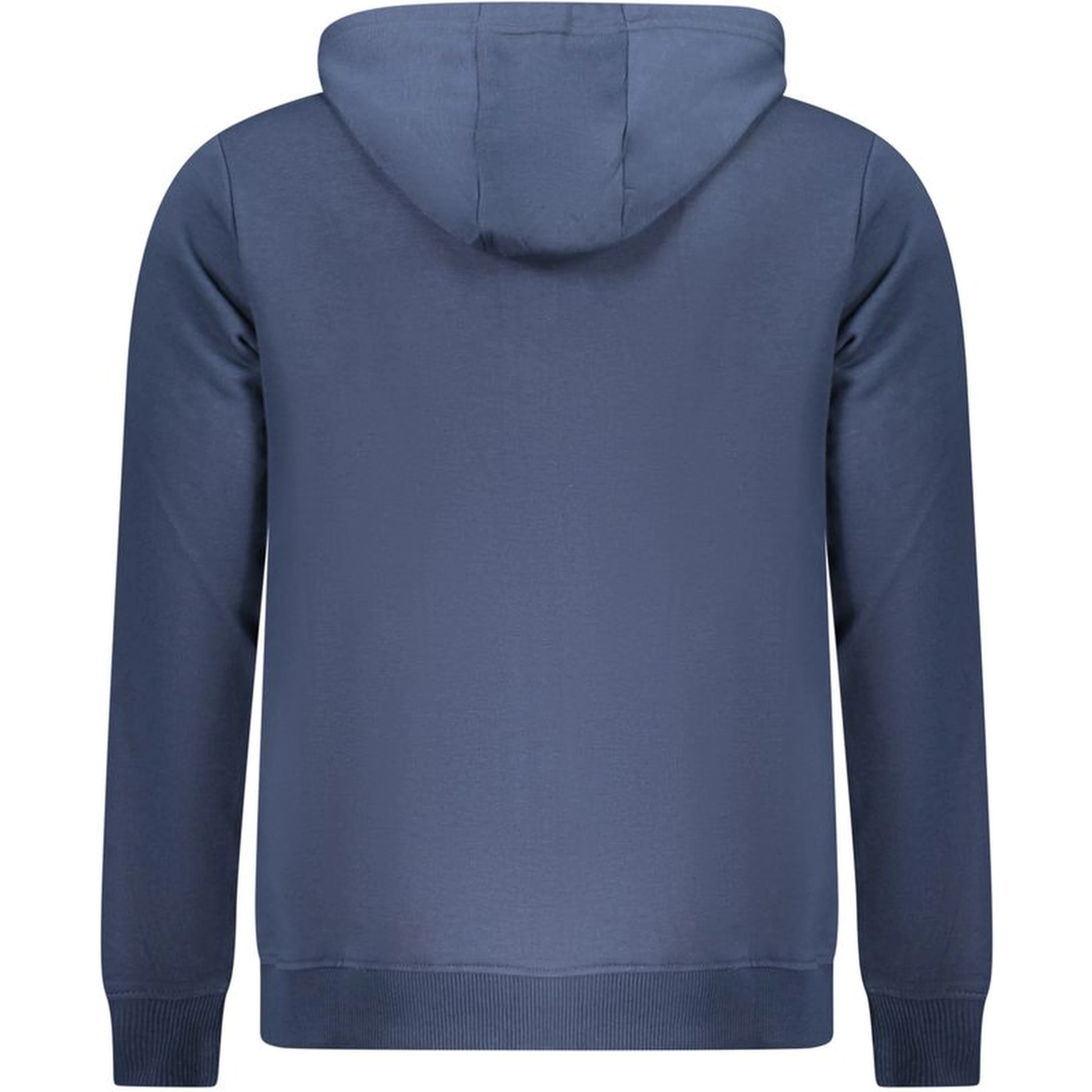 Blue Cotton Men Sweatshirt