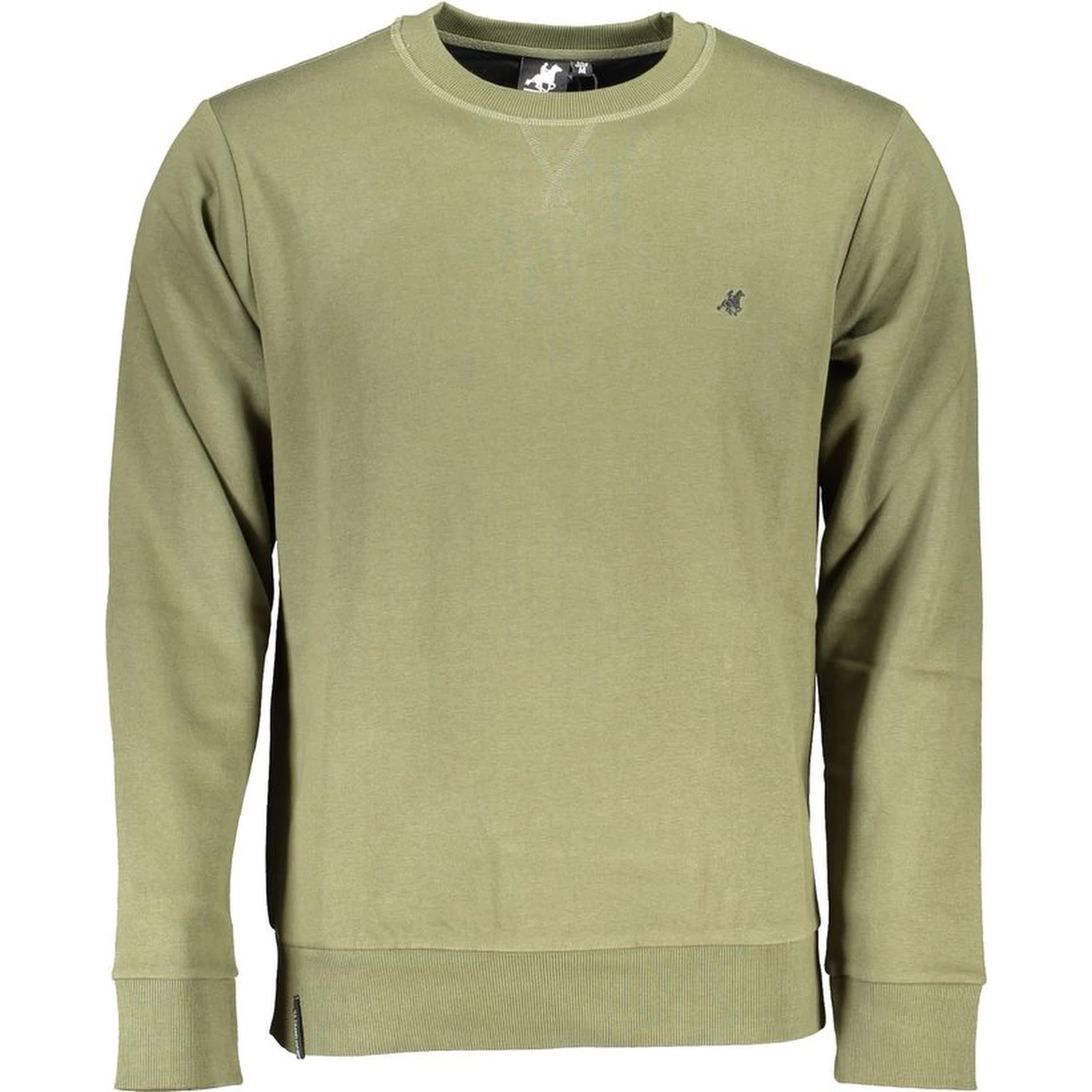 Blue Cotton Men Sweatshirt