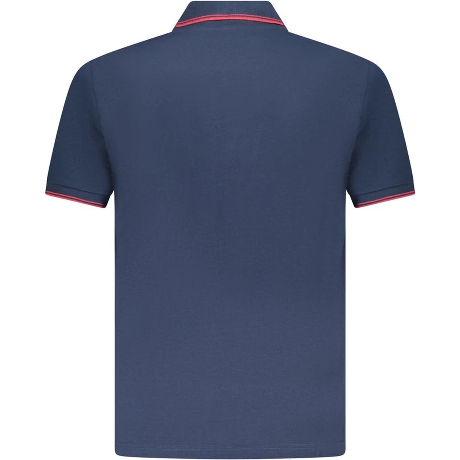 Blue Cotton Mens Polo Shirt