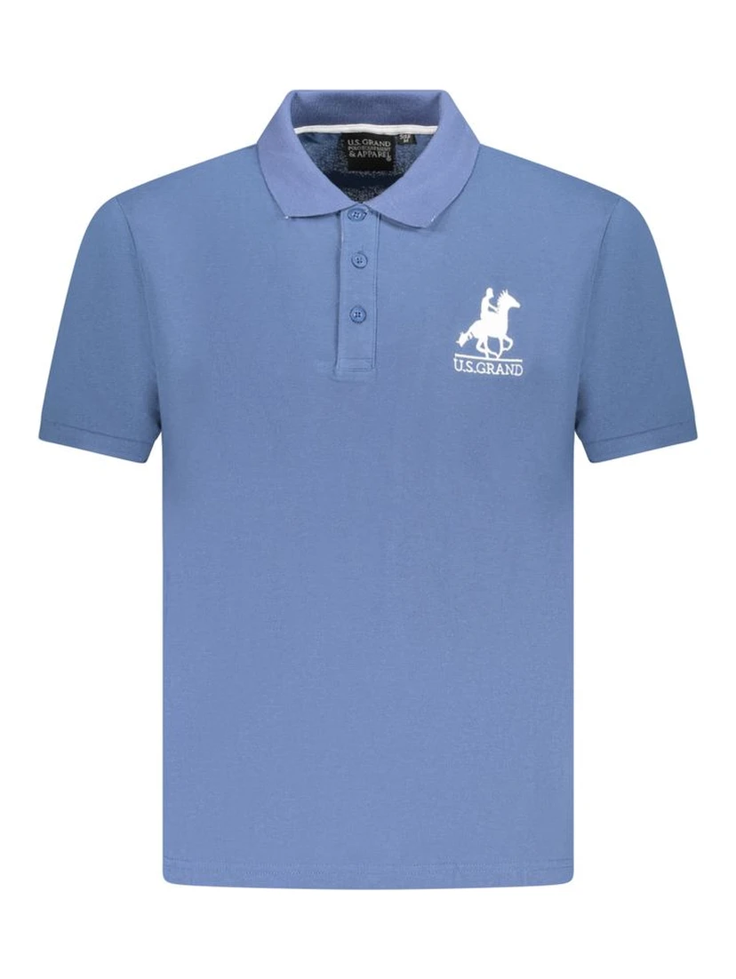 Blu Cotton Men Polo