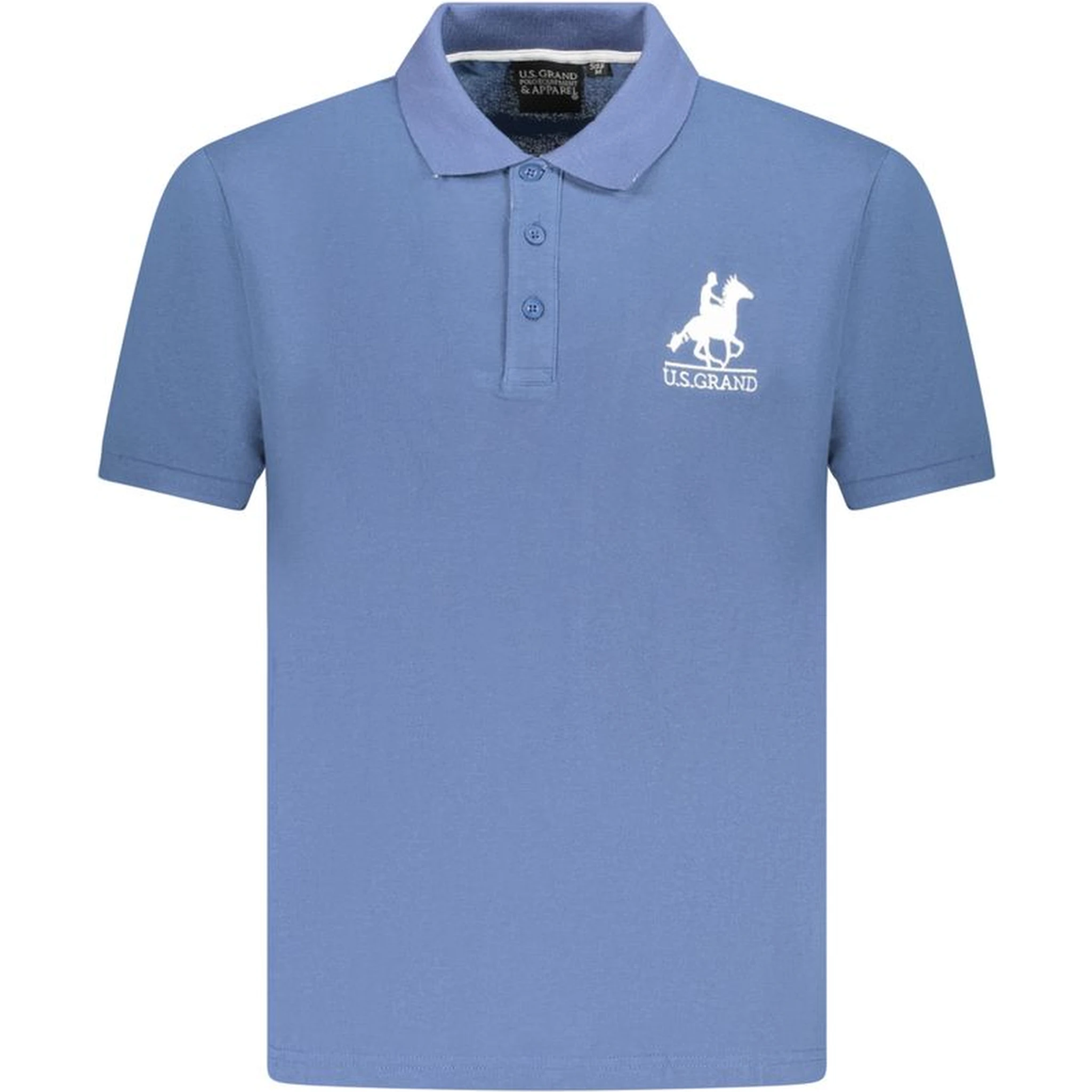 Blu Cotton Men Polo