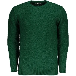 Verde Acrylic Men Sweater