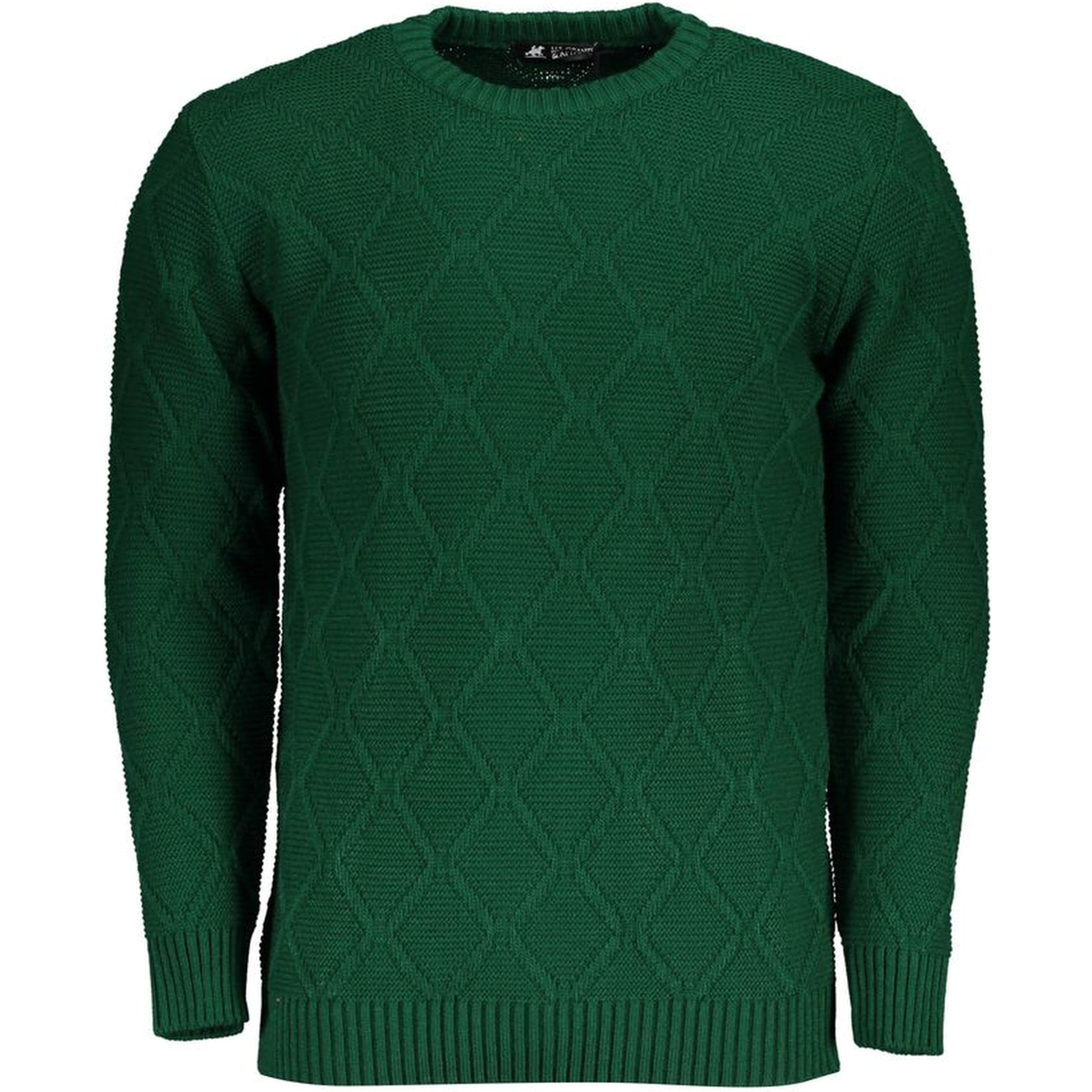 Verde Acrylic Men Sweater