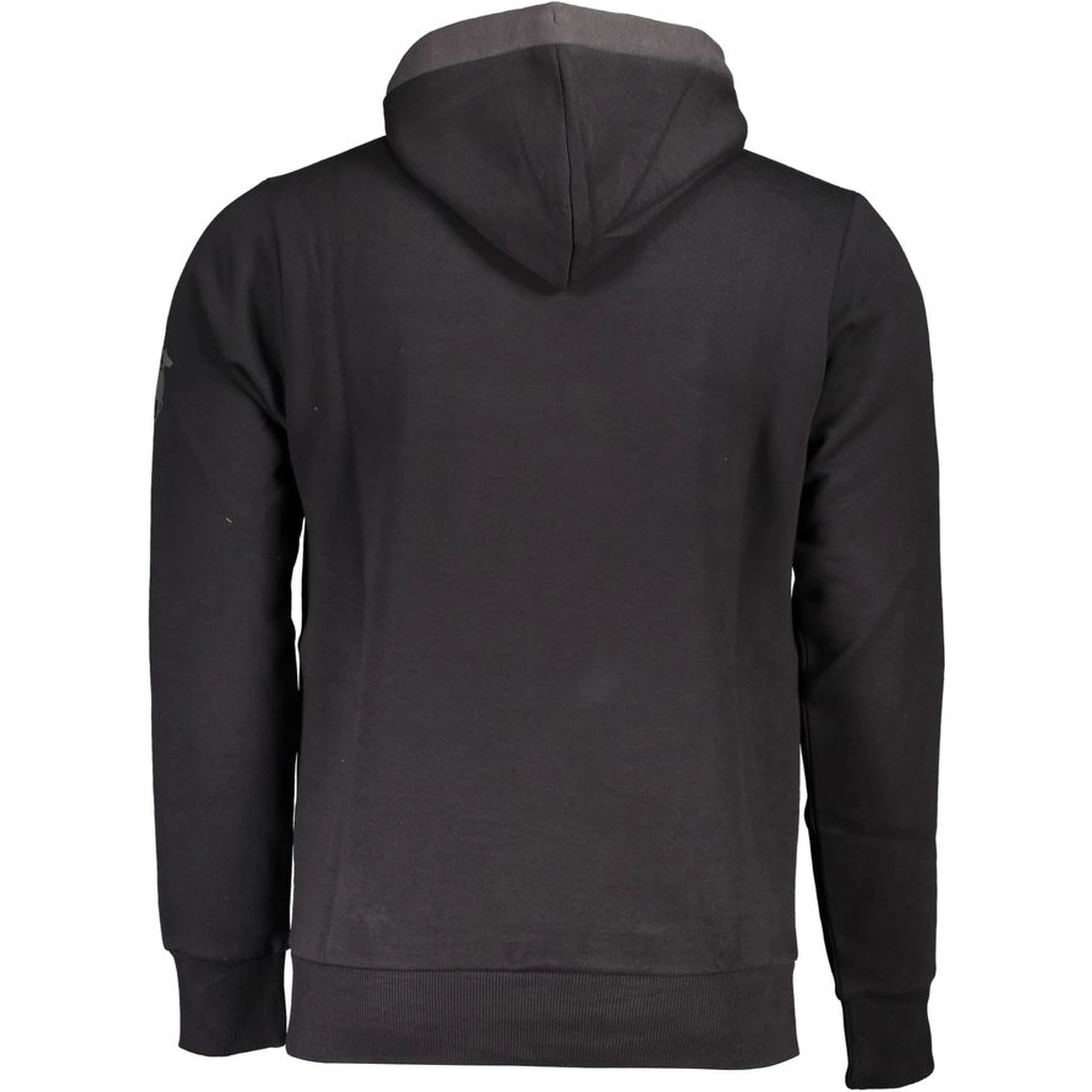 Black Cotton Men's Sweatshirt
