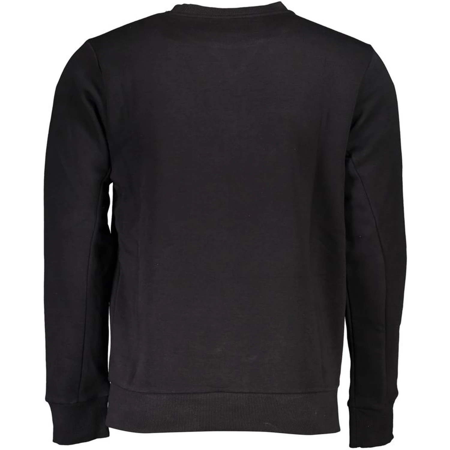 Black Cotton Men's Sweatshirt