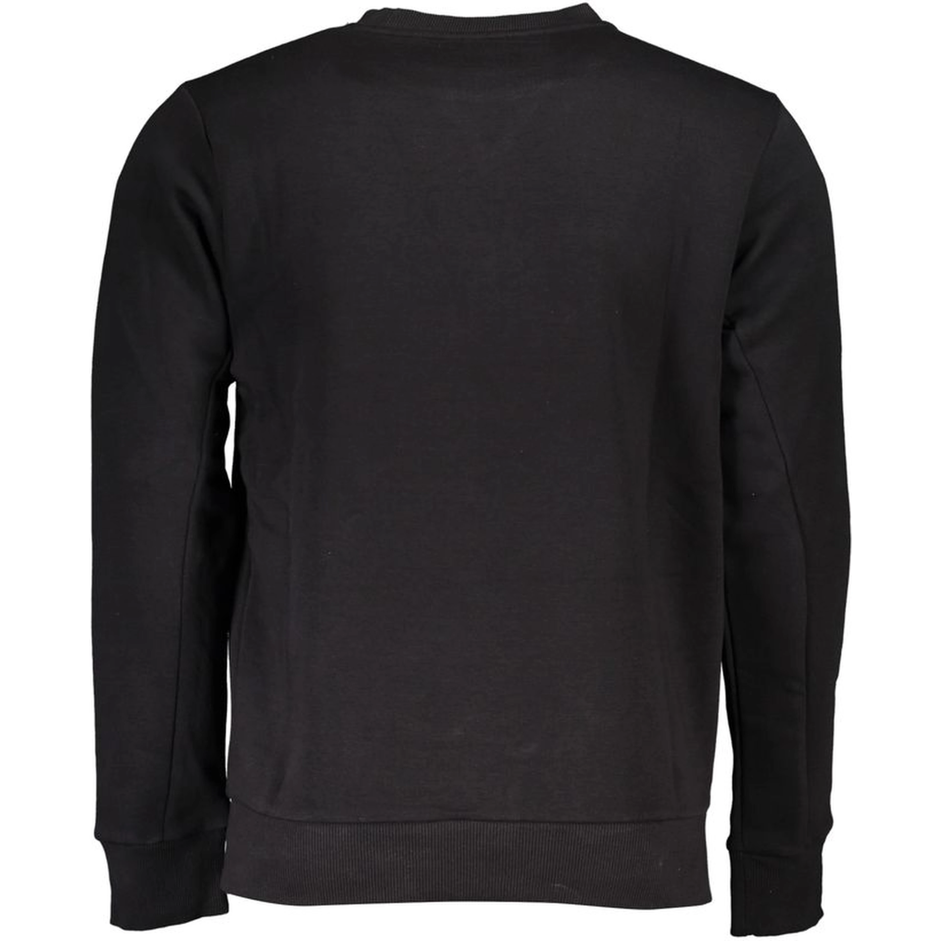 Black Cotton Men's Sweatshirt