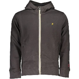 Grigio Cotton Men Sweatshirt