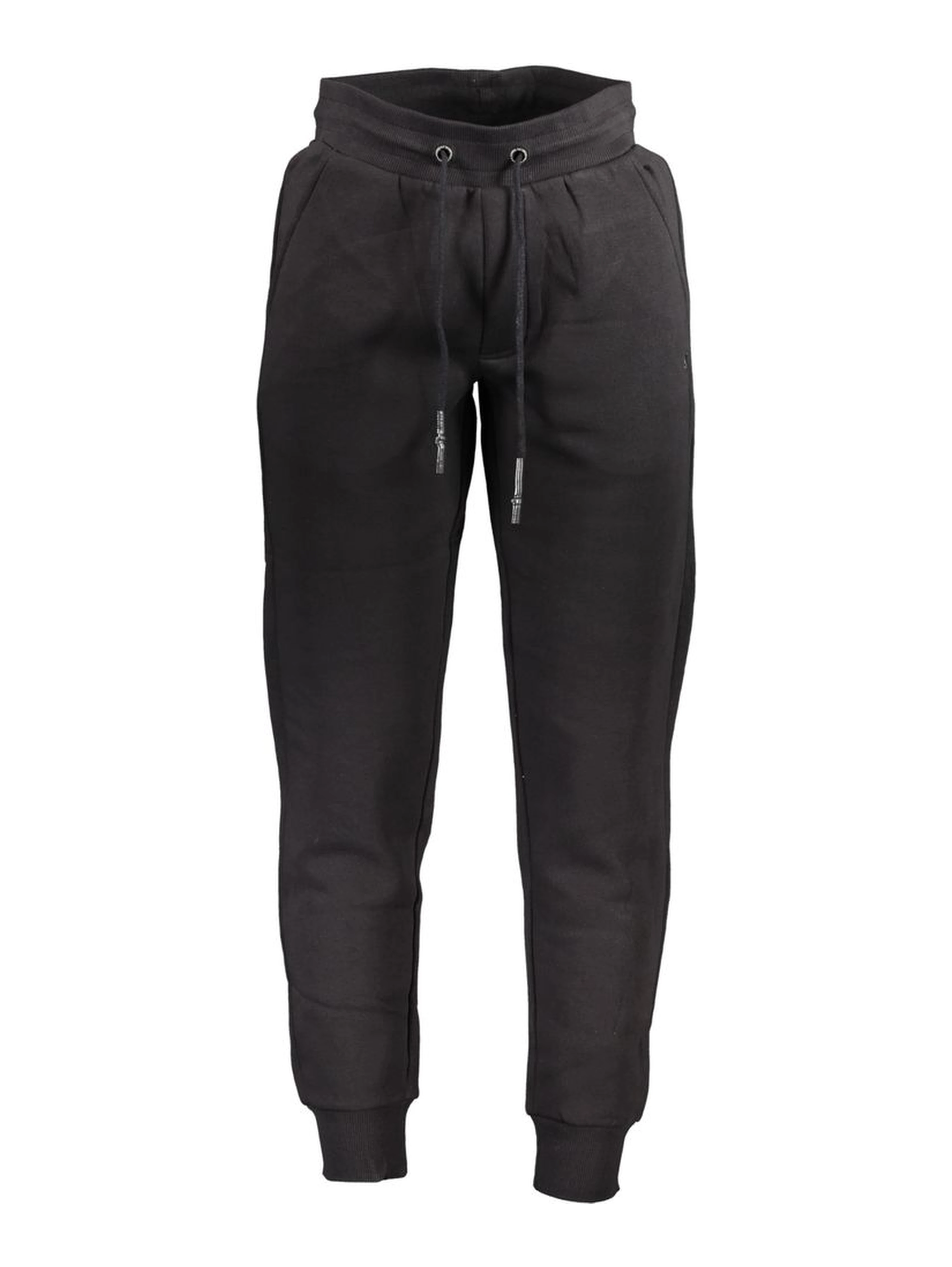 Black Cotton Joggers (Workout Pants)