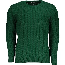Verde Acrylic Men Sweater