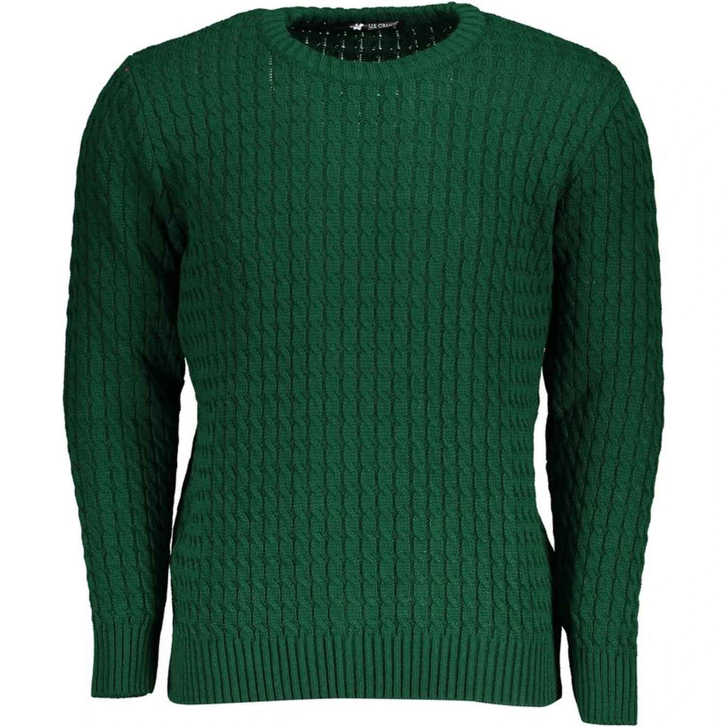 Verde Acrylic Men Sweater