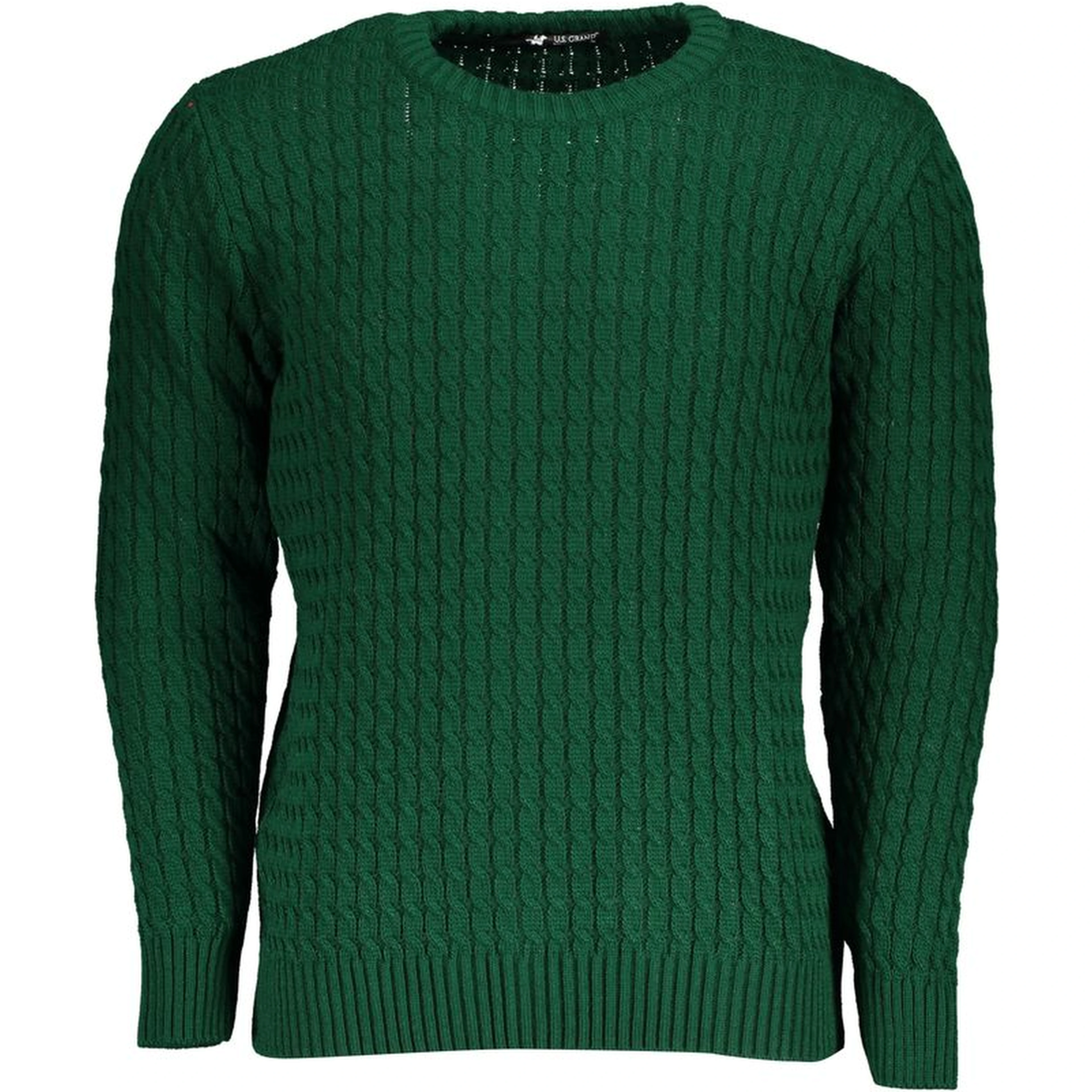 Verde Acrylic Men Sweater