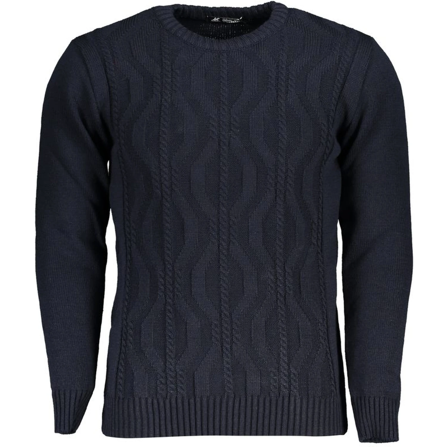 Blue Acrylic Men's Sweater