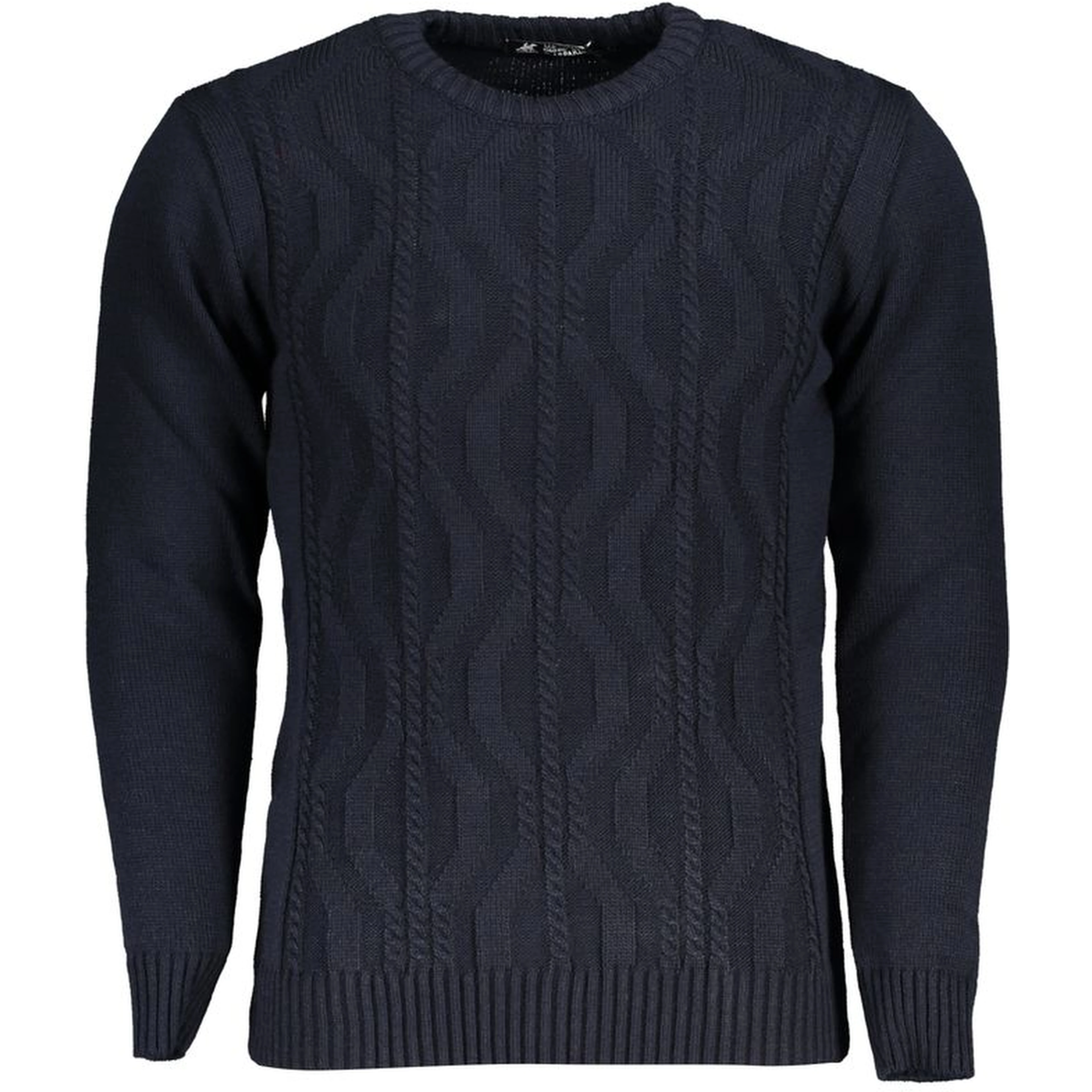 Blue Acrylic Men's Sweater