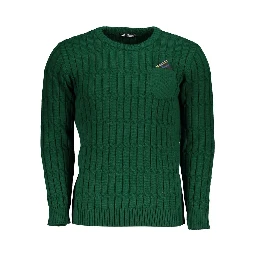 Verde Acrylic Men Sweater