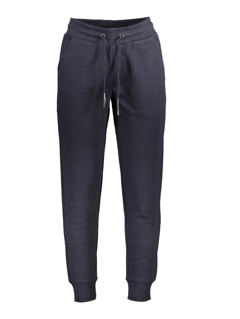 Blue Cotton Men's Sweatpant