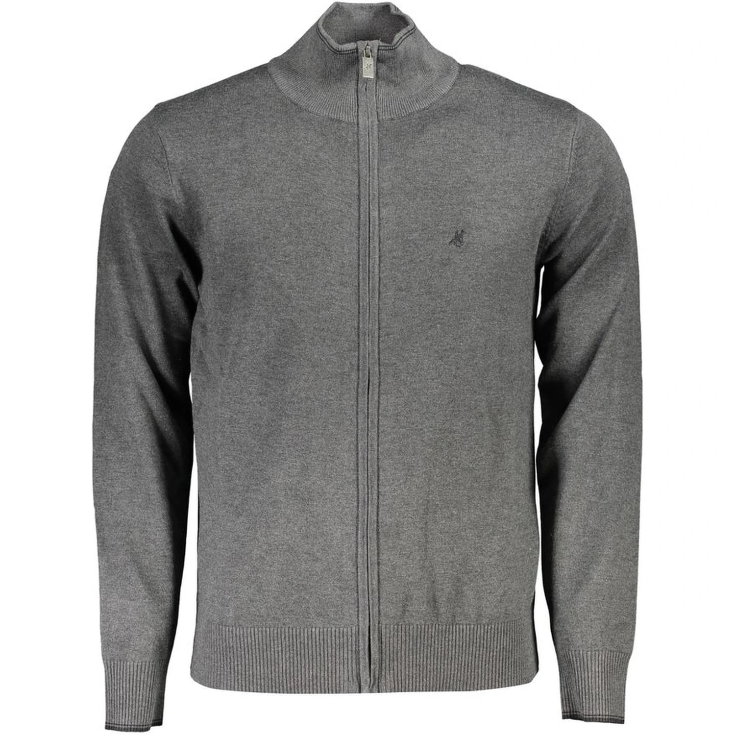 Grigio Viscosa Men Cardigan