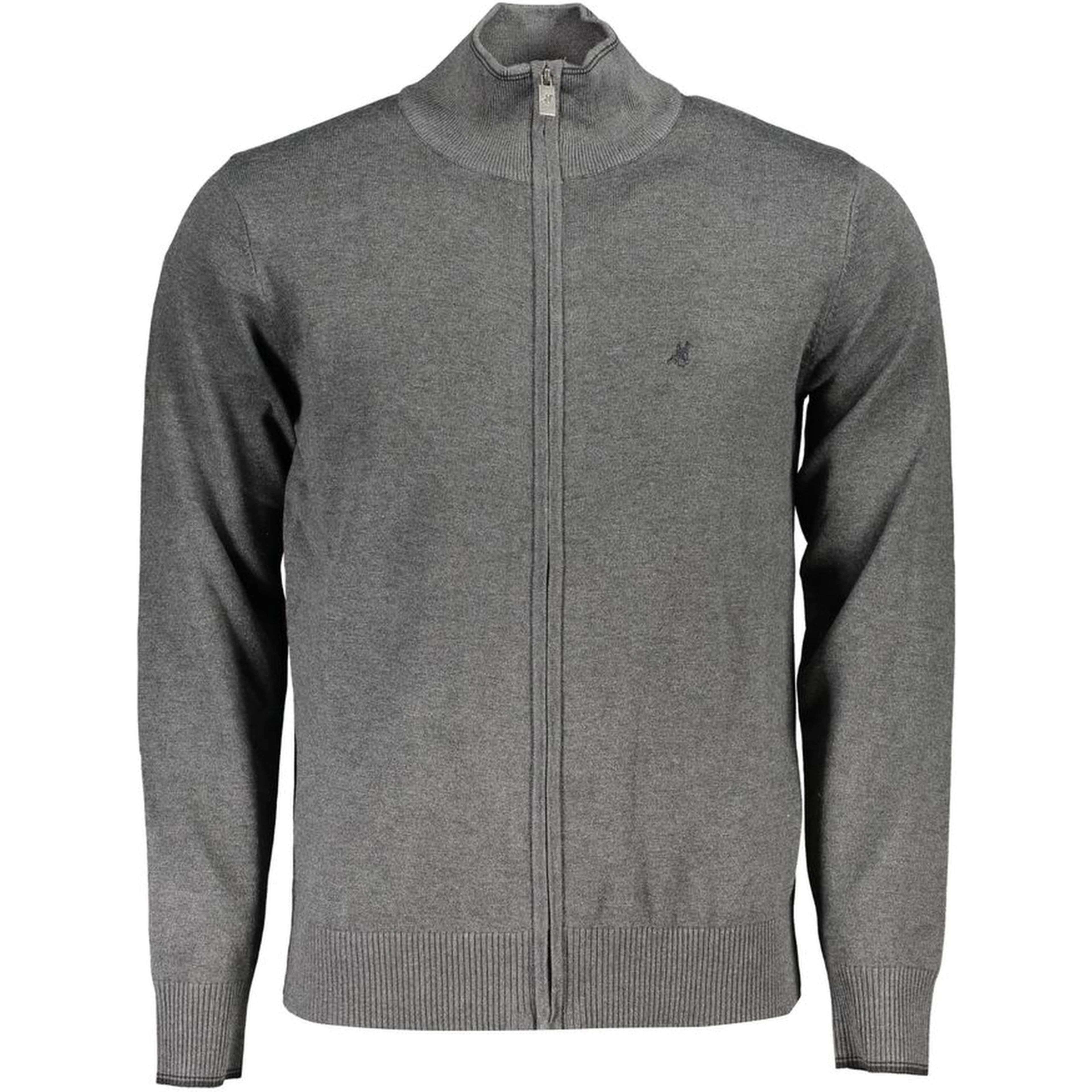 Grigio Viscosa Men Cardigan