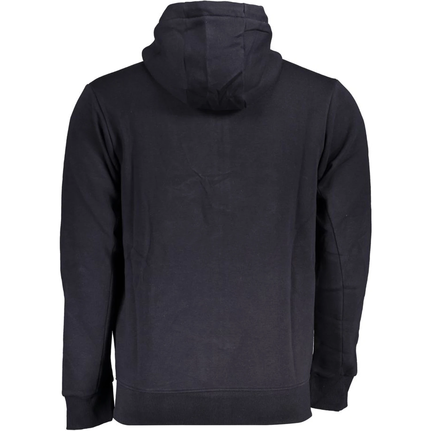 Blue Cotton Men's Hoodie