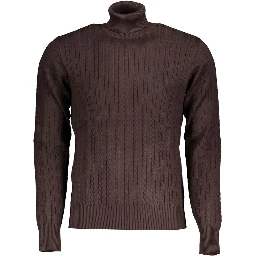Marrone Viscosa Uomo Maglia