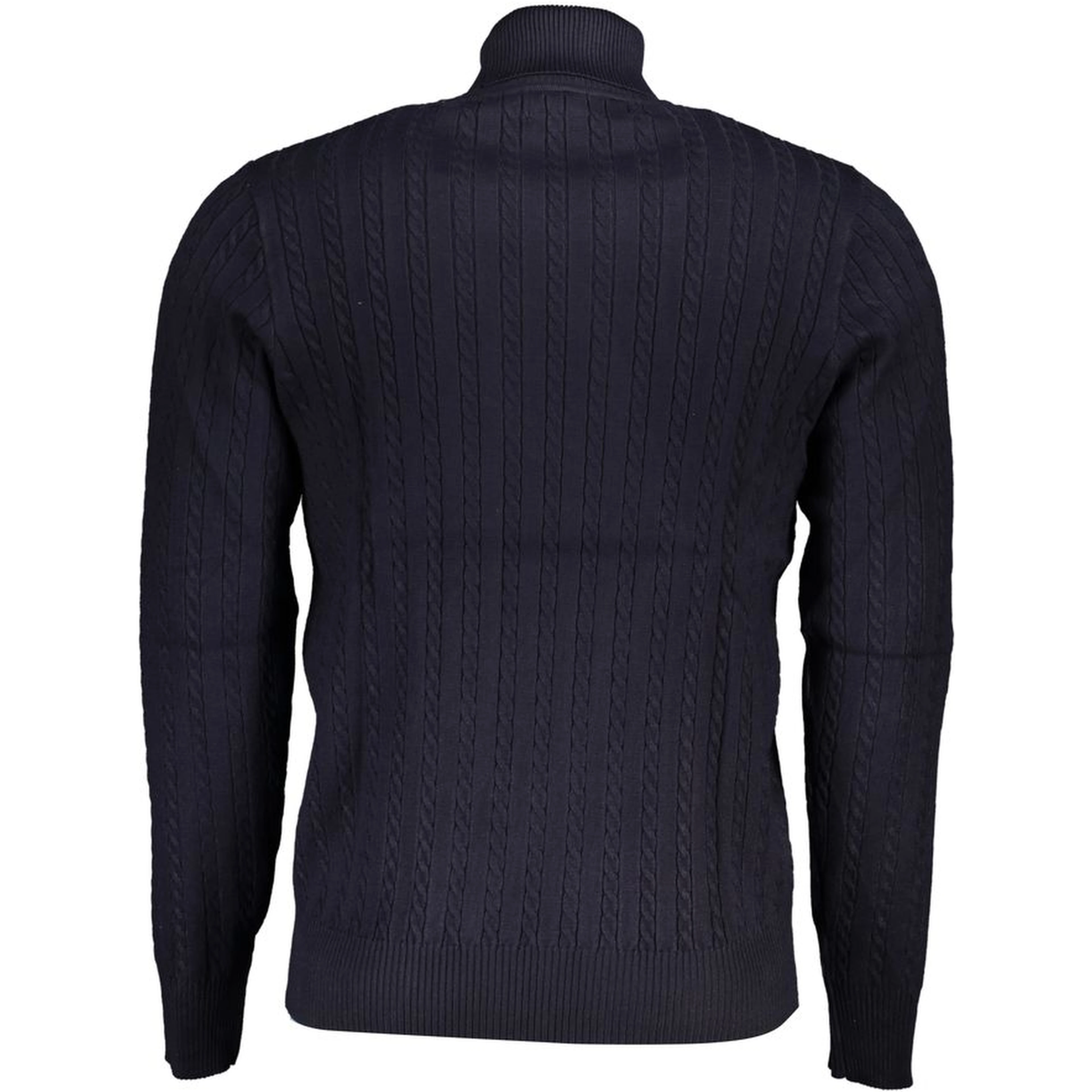 Blue Viscose Men's Sweater
