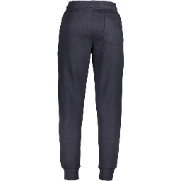 Blue Cotton Men's Sweatpant