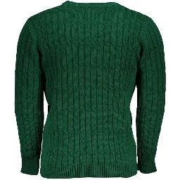 Verde Acrylic Men Sweater