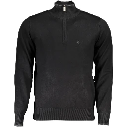 Black Nylon Sweatshirt
