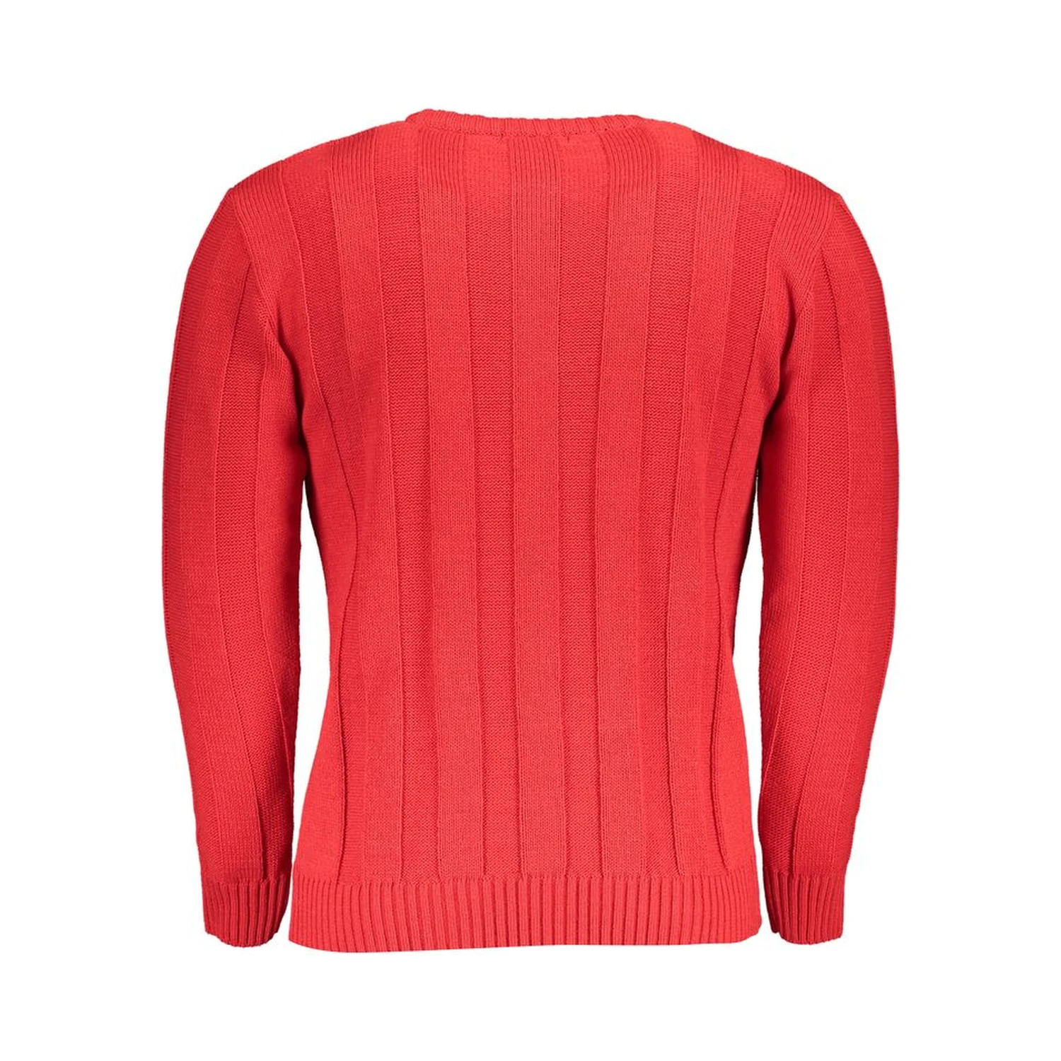 Red Acrylic Men's Sweater