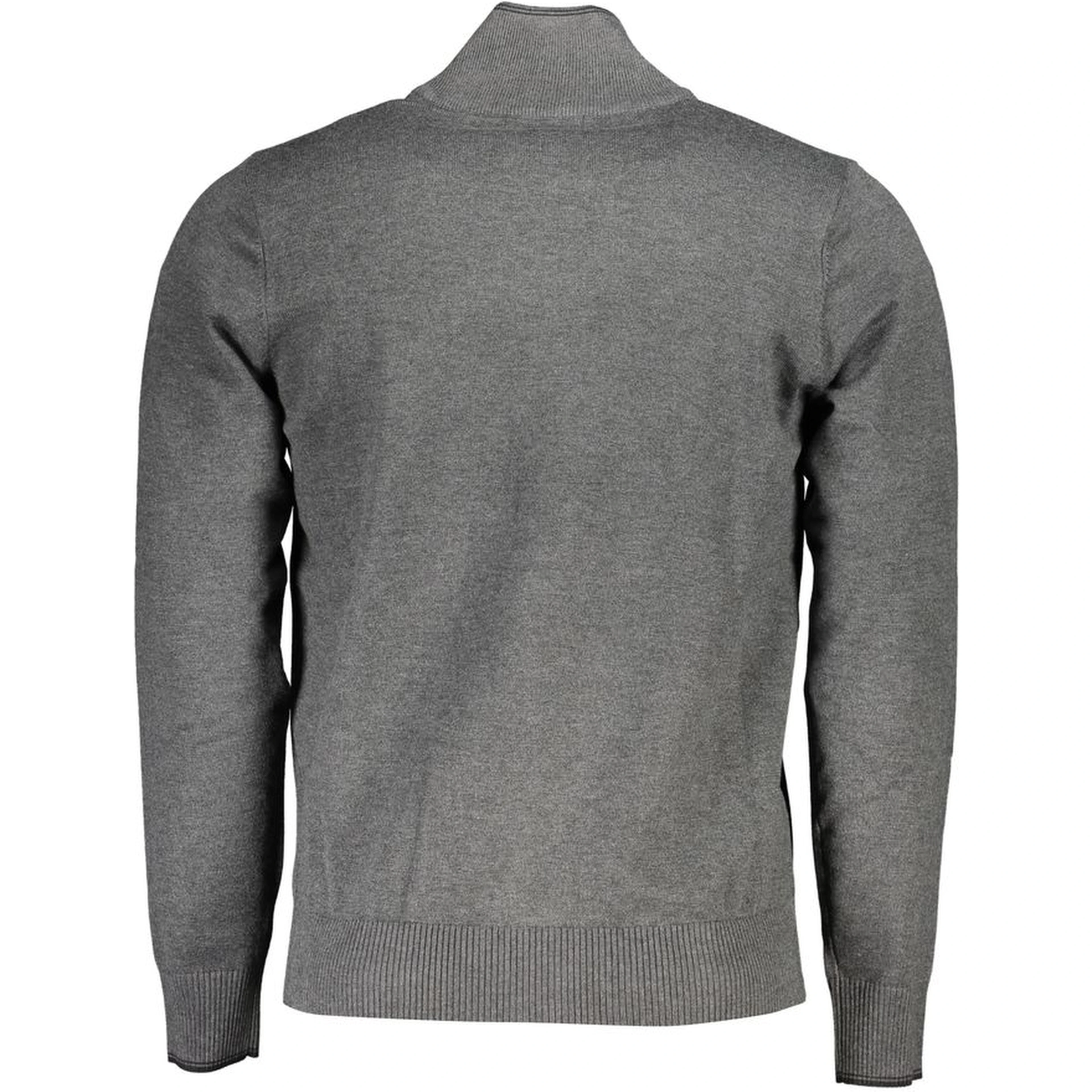 Grigio Viscosa Men Cardigan
