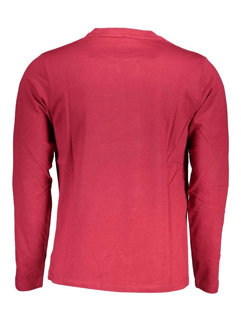 Red Cotton Men T-Shirt