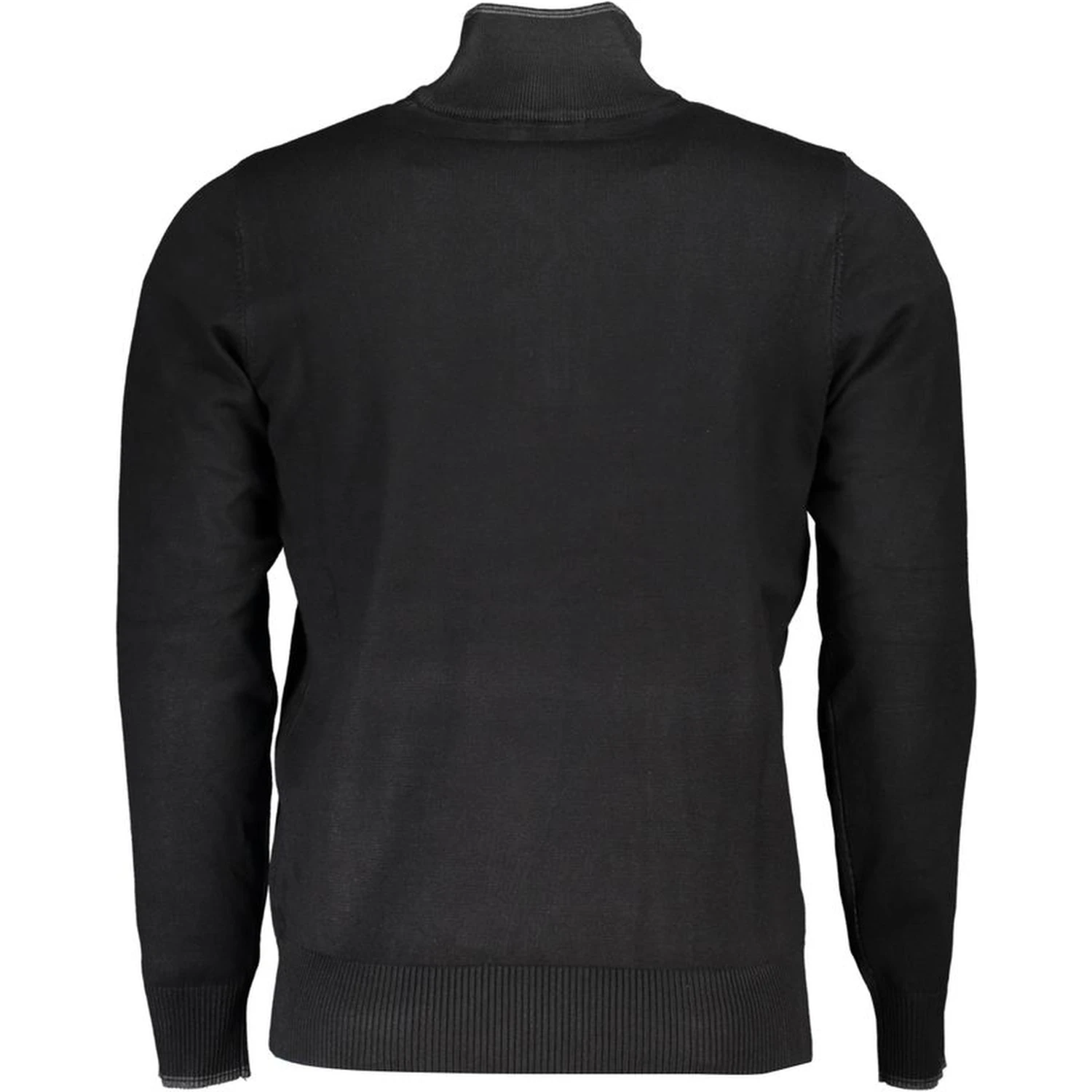 Black Nylon Sweatshirt