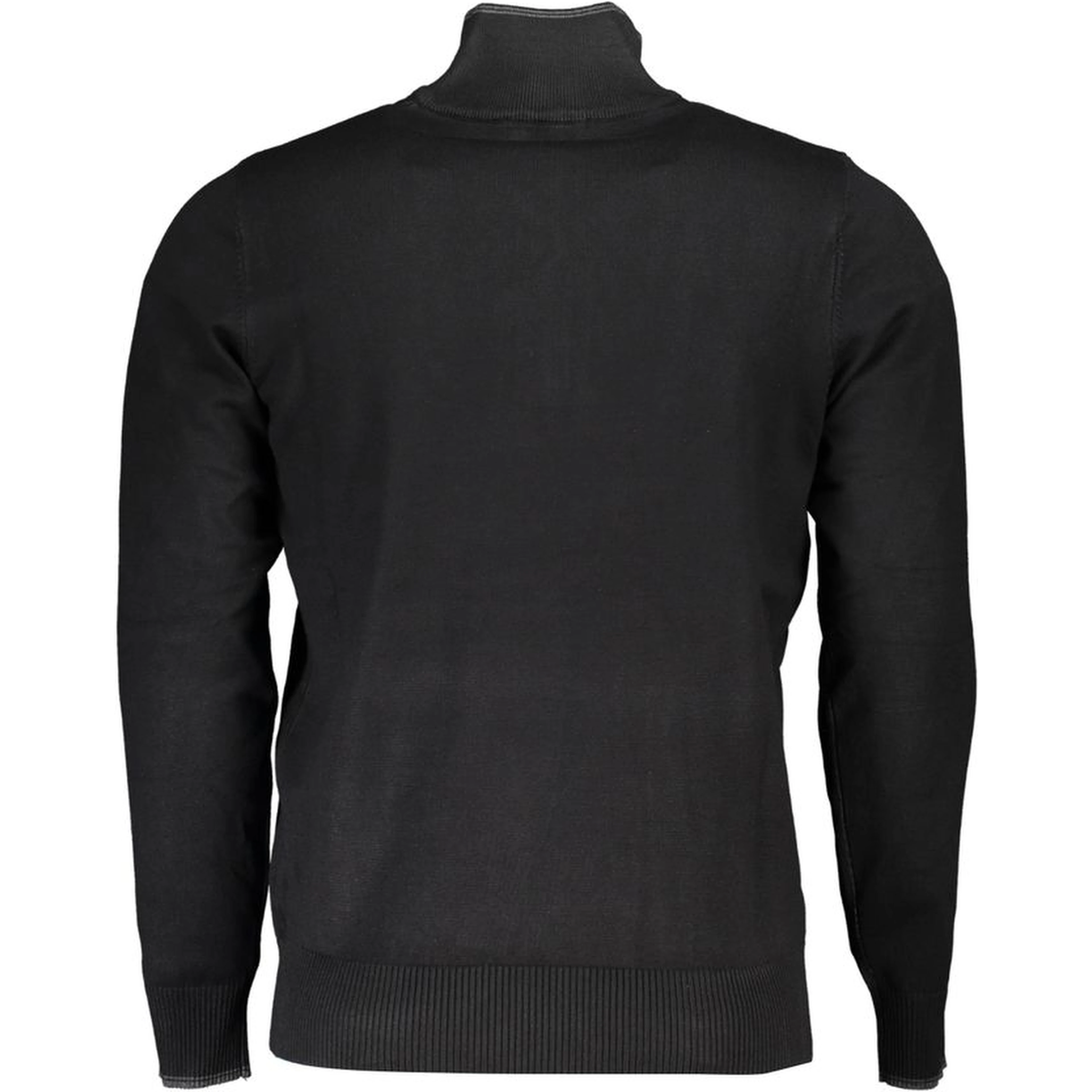 Black Nylon Sweatshirt