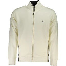 Bianco Cotton Men Sweatshirt