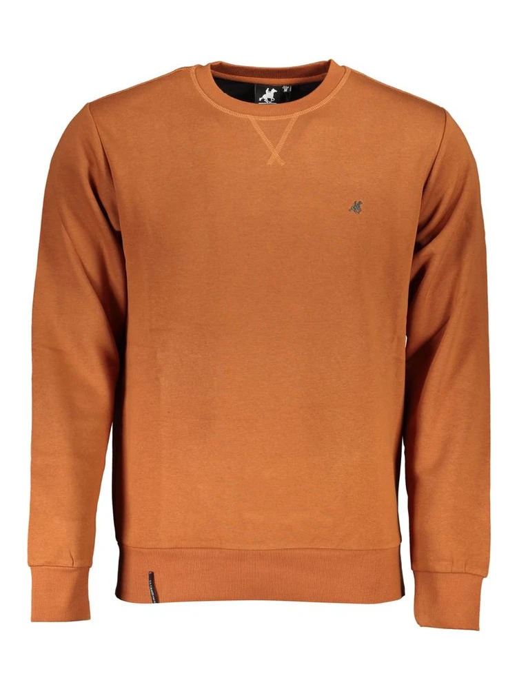 Marrone Cotton Men Sweatshirt
