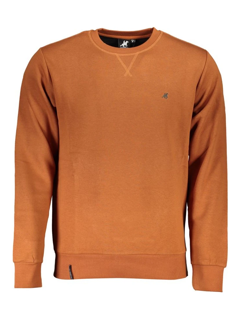 Marrone Cotton Men Sweatshirt