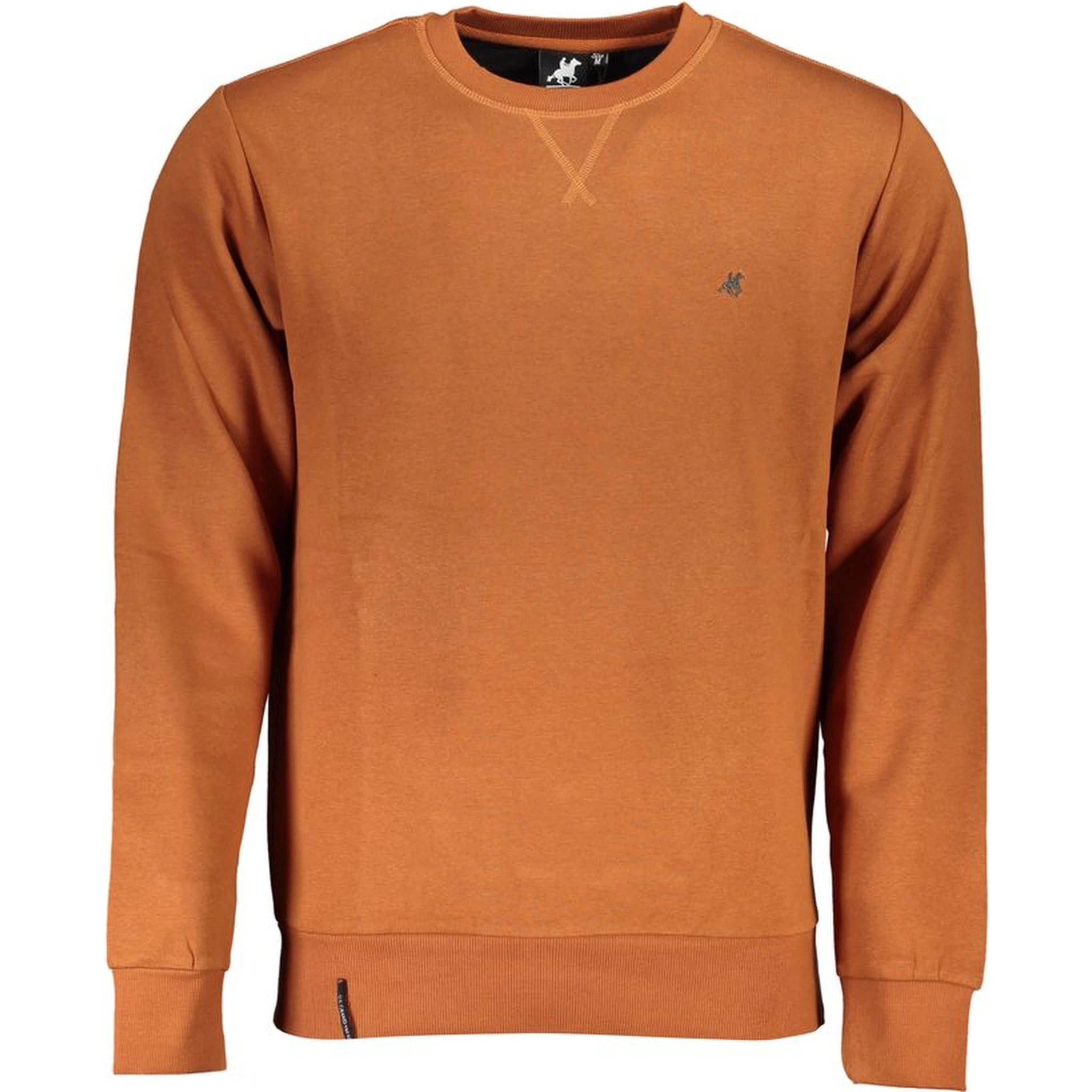 Marrone Cotton Men Sweatshirt