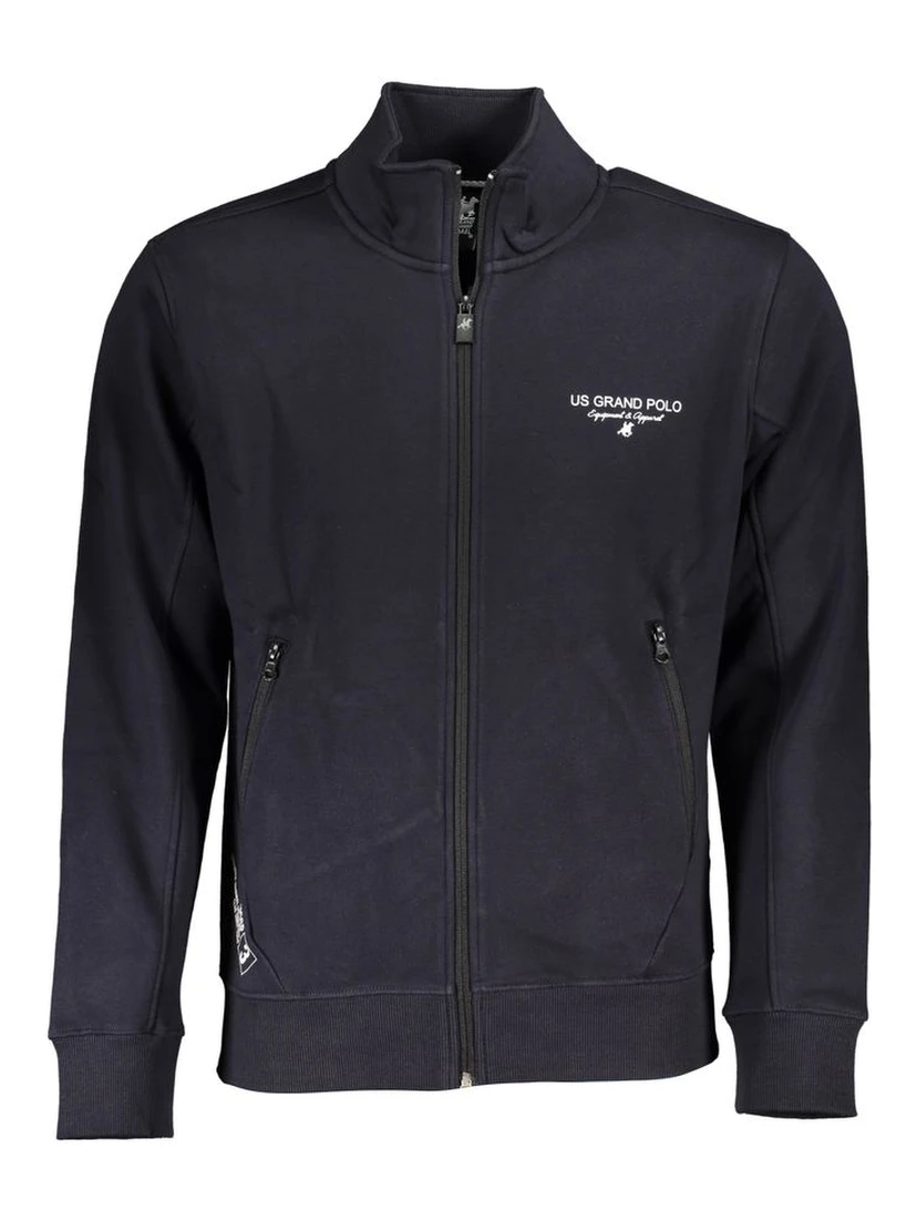 Blue Cotton Men's Sweatshirt