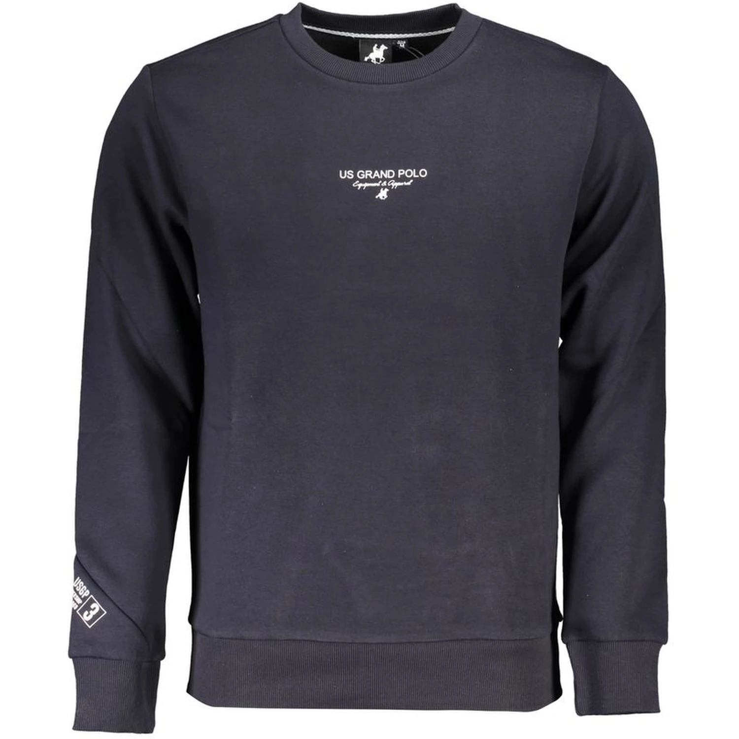 Blue Cotton Men's Sweatshirt