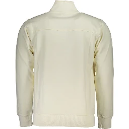 Bianco Cotton Men Sweatshirt