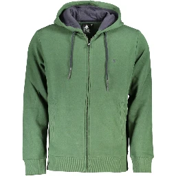 Green Cotton Sweatshirt