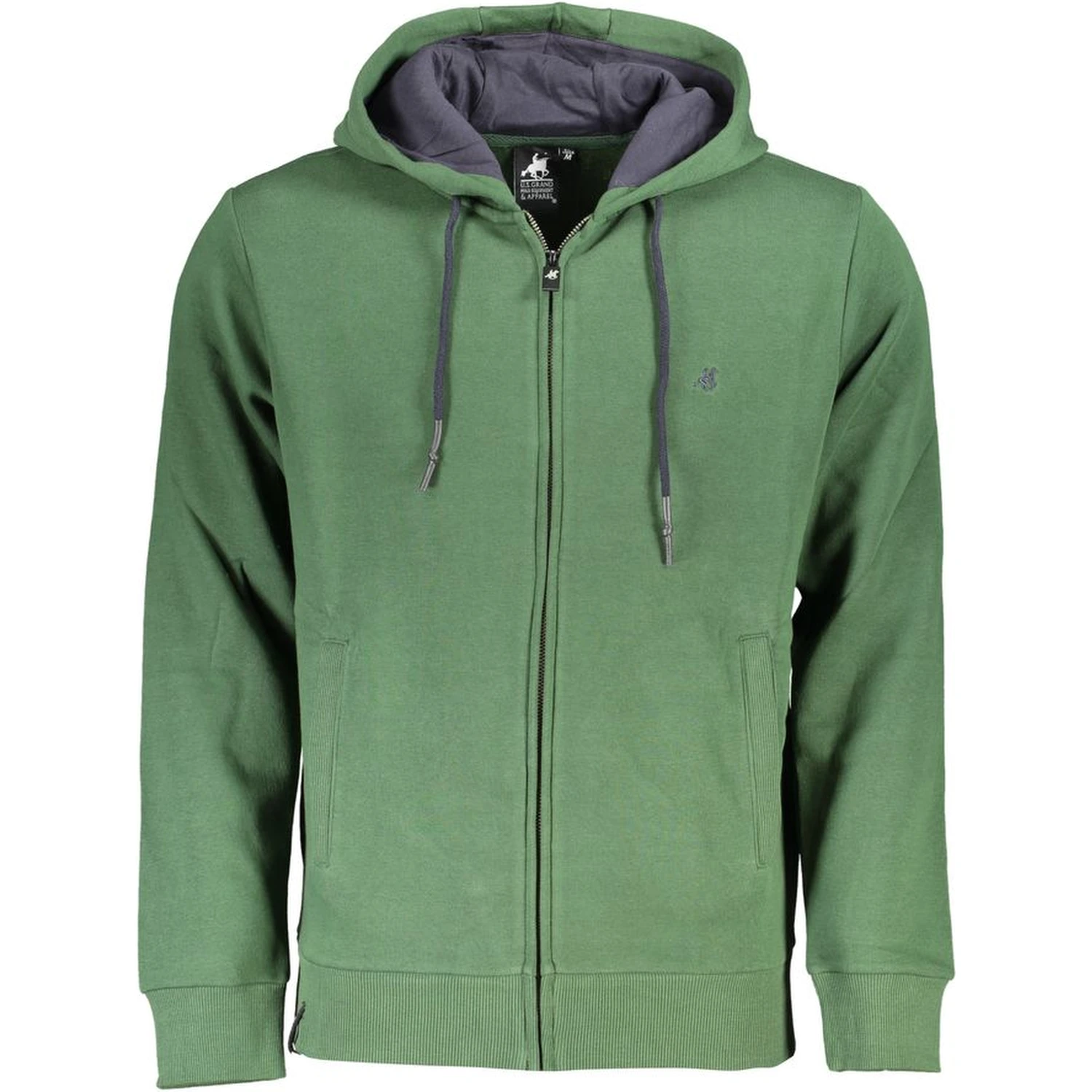 Green Cotton Sweatshirt